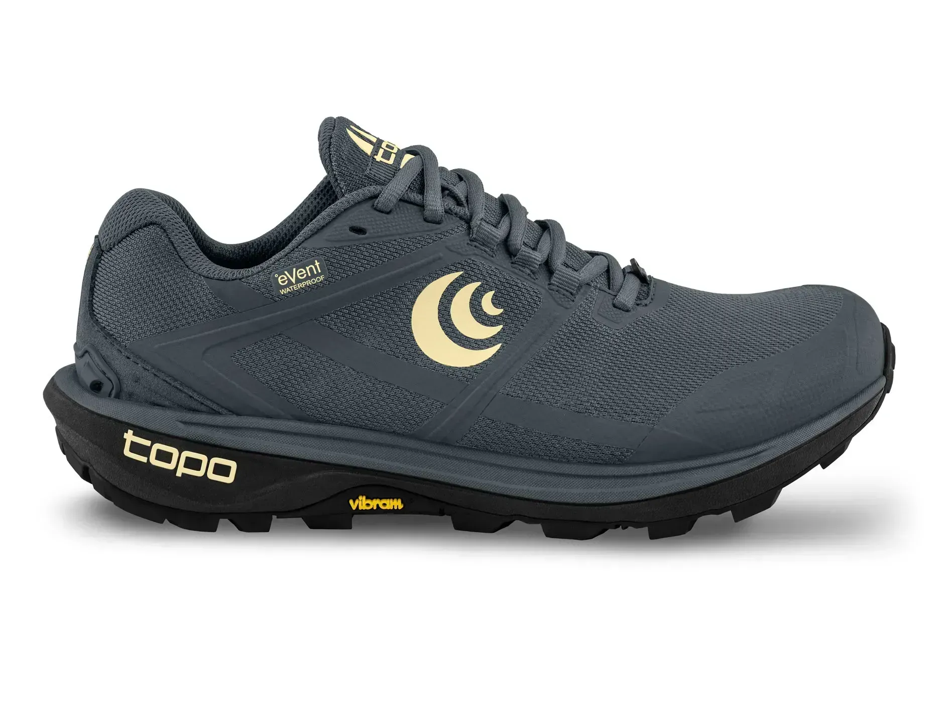 Topo Athletic Terraventure 4 WP – Women’s Trail Runners Grey/Butter 33283116