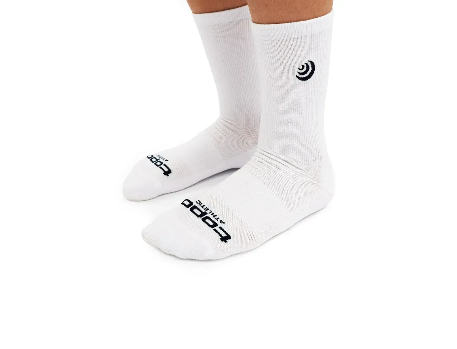 Topo Crew Socks White/Black 64543171